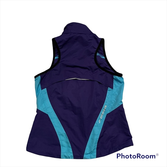 Brooks Womens Essential Run Vest Purple Light Weight Preowned XS - Picture 6 of 6